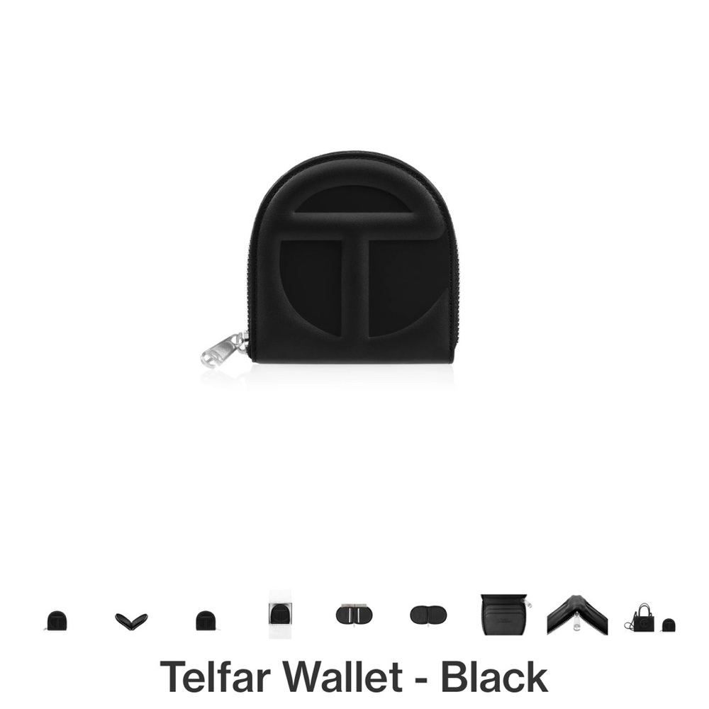 Telfar Wallet- Black